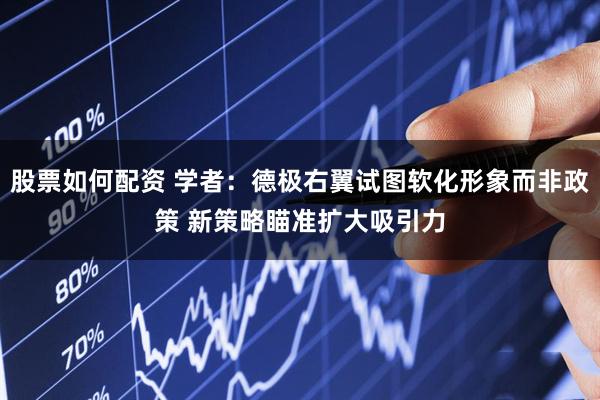 股票如何配资 学者：德极右翼试图软化形象而非政策 新策略瞄准扩大吸引力