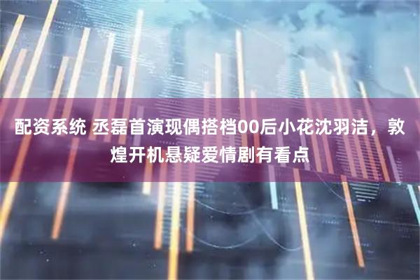 配资系统 丞磊首演现偶搭档00后小花沈羽洁,敦煌开机悬疑爱情剧有看点